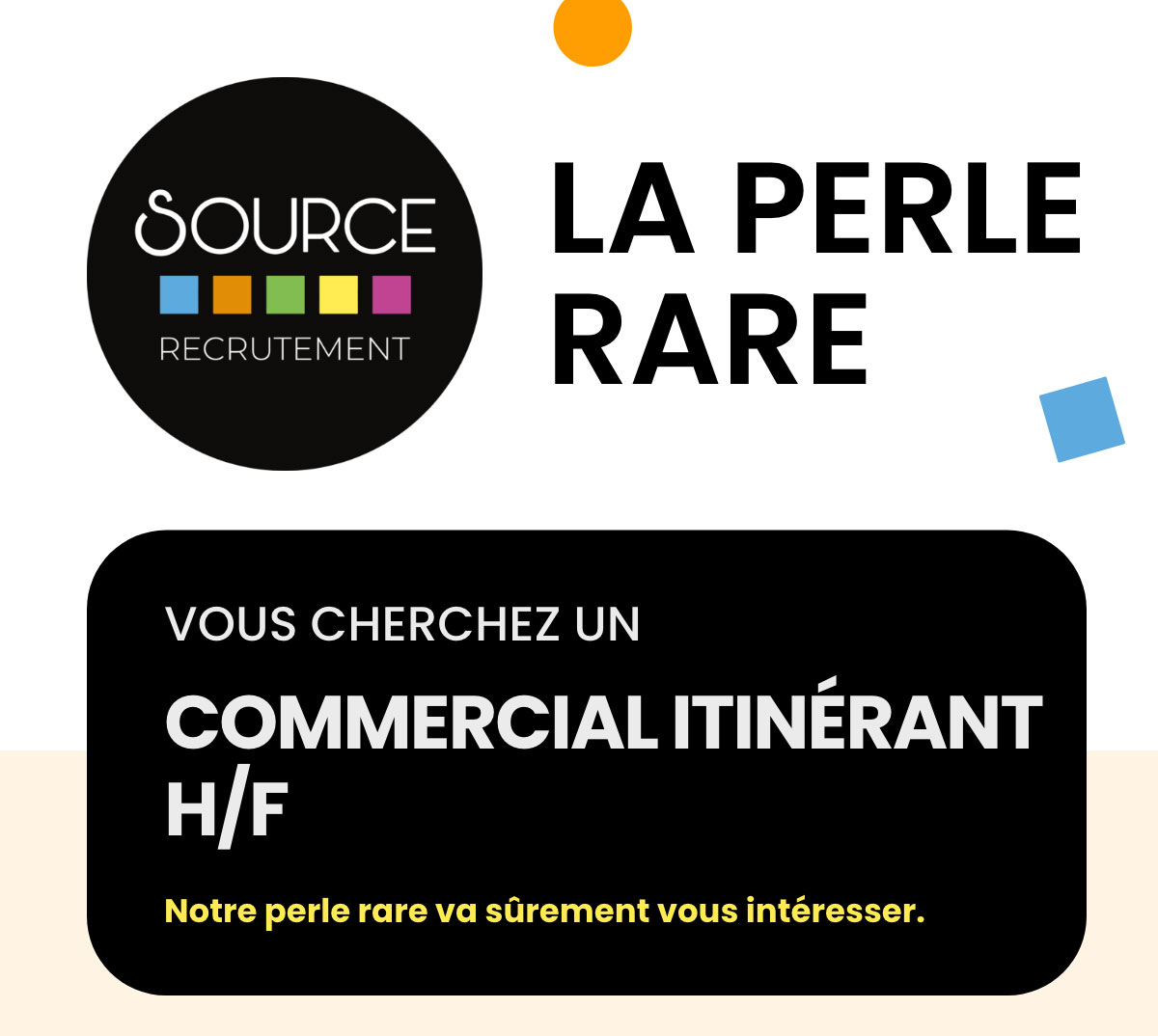 La Perle Rare : Commercial itinérant H/F